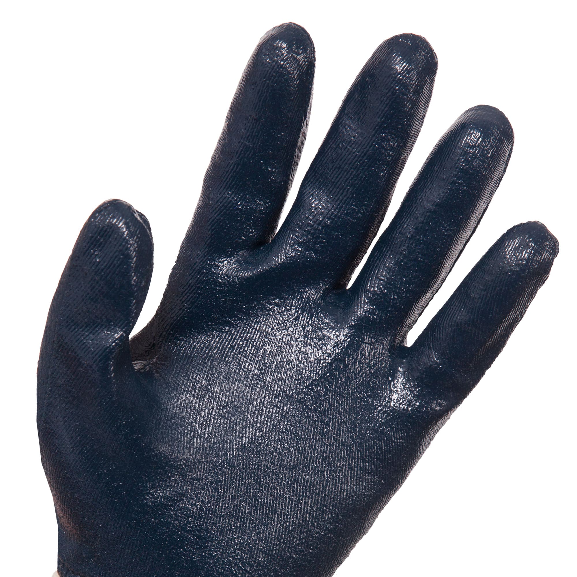 HERCULES Medium Weight Full Dip Nitrile Gloves With Knit Wrist